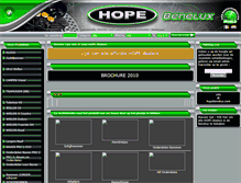 Tablet Screenshot of hopebenelux.com